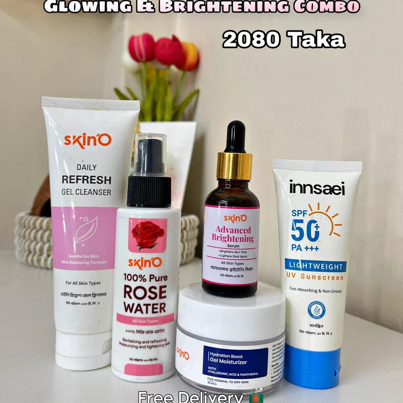 Glowing & brightening combo